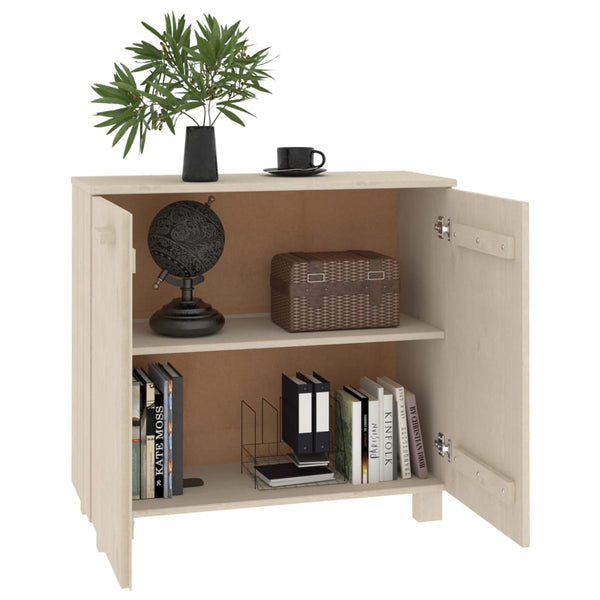 Sideboard HAMAR Honigbraun Kiefer Massivholz 85 cm