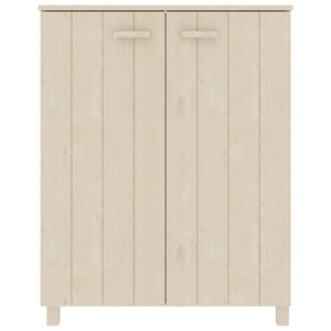 vidaXL Shoe Cabinet HAMAR Honey Brown 85x40x108 cm Solid Pine Wood