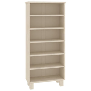 vidaXL CD Cabinet HAMAR Honey Brown 45x18x100 cm Solid Pine Wood