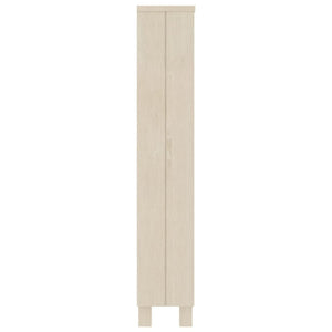 vidaXL CD Cabinet HAMAR Honey Brown 45x18x100 cm Solid Pine Wood