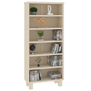 vidaXL CD Cabinet HAMAR Honey Brown 45x18x100 cm Solid Pine Wood