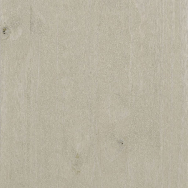 vidaXL CD Cabinet HAMAR White 45x18x100 cm Solid Pine Wood