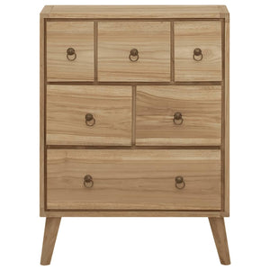 Teak Kommode 56x30x80 cm Massivholz