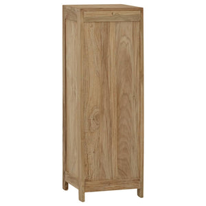 vidaXL Chest of Drawers 30x30x90 cm Solid Teak Wood