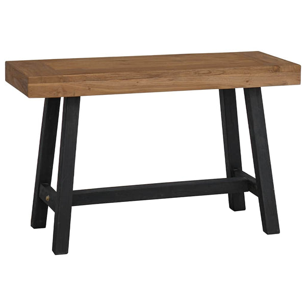 vidaXL Bench 80 cm Solid Teak Wood