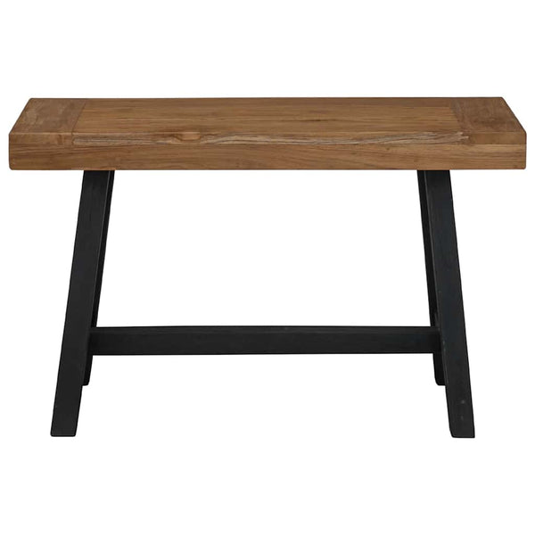 vidaXL Bench 80 cm Solid Teak Wood