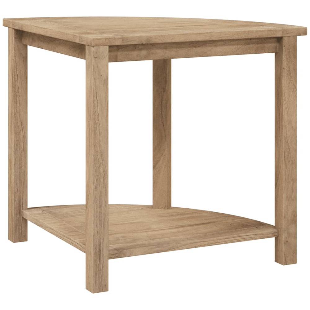 vidaXL Bathroom Side Table 45x45x45 cm Solid Teak Wood