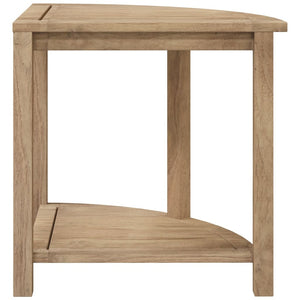vidaXL Bathroom Side Table 45x45x45 cm Solid Teak Wood