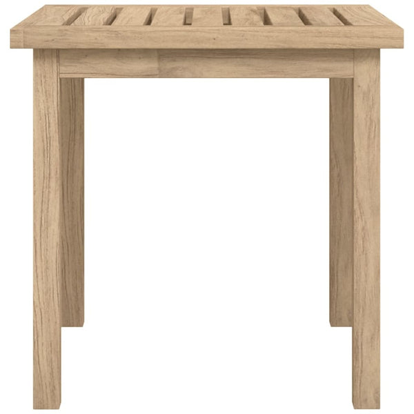 vidaXL Side Table 45x45x45 cm Solid Teak Wood