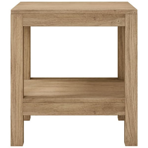 vidaXL Bathroom Side Table 45x35x45 cm Solid Teak Wood