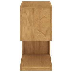 vidaXL Side Table 45x30x60 cm Solid Teak Wood