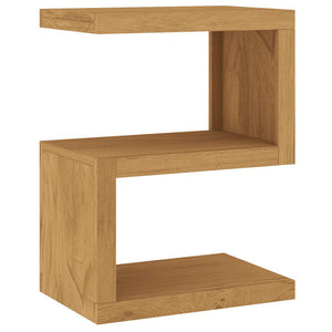 vidaXL Side Table 45x30x60 cm Solid Teak Wood
