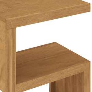 vidaXL Side Table 45x30x60 cm Solid Teak Wood
