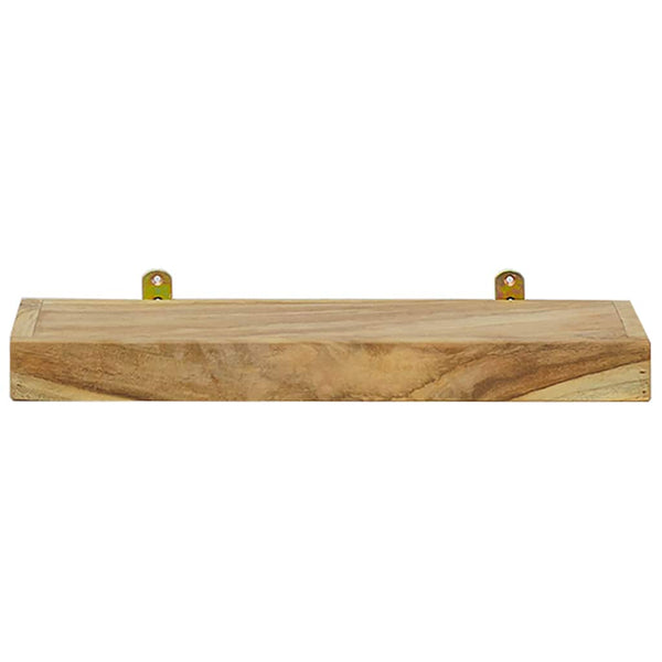 vidaXL Wall Shelves 2 pcs. 40x15x4 cm Solid Teak Wood