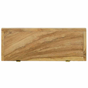 vidaXL Wall Shelves 2 pcs. 40x15x4 cm Solid Teak Wood