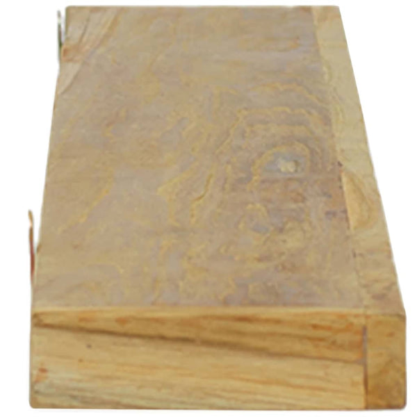 vidaXL Wall Shelves 2 pcs. 110x15x4 cm Solid Teak Wood