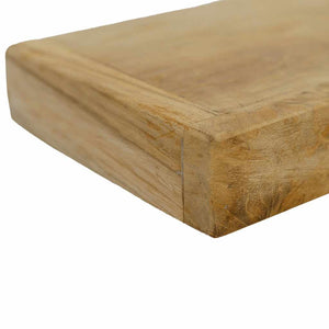 vidaXL Wall Shelves 2 pcs. 110x15x4 cm Solid Teak Wood