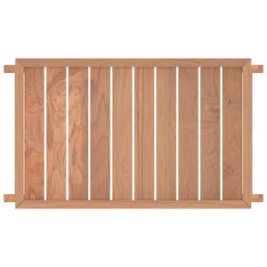vidaXL Folding Tray Table 55x35x25 cm Solid Teak Wood