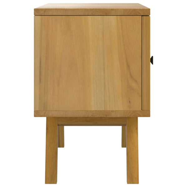 vidaXL TV Cabinet 110x30x50 cm Solid Teak Wood