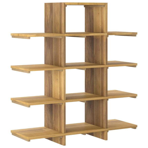 vidaXL Bookcase 100x30x120 cm Solid Teak Wood