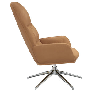 vidaXL Recliner Taupe Suede-Look