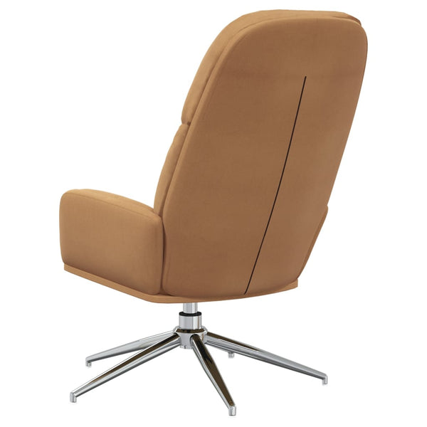 vidaXL Recliner Taupe Suede-Look