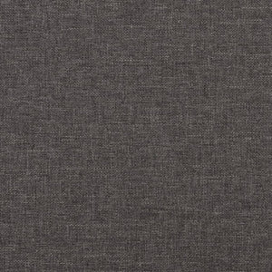 vidaXL Recliner Dark Grey Fabric and PVC