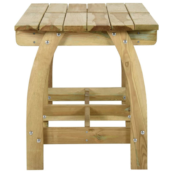 vidaXL Garden Table 220x74x75 cm Impregnated Pine Wood