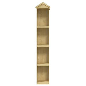 Geräteschuppen 40x33x222 cm Kiefernholz Imprägniert