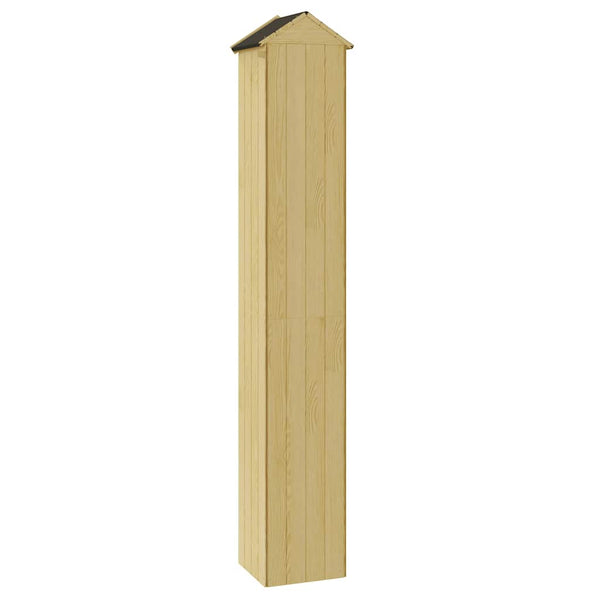 Geräteschuppen 40x33x222 cm Kiefernholz Imprägniert
