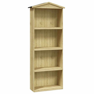 Geräteschuppen 87x33x222 cm Kiefernholz Imprägniert