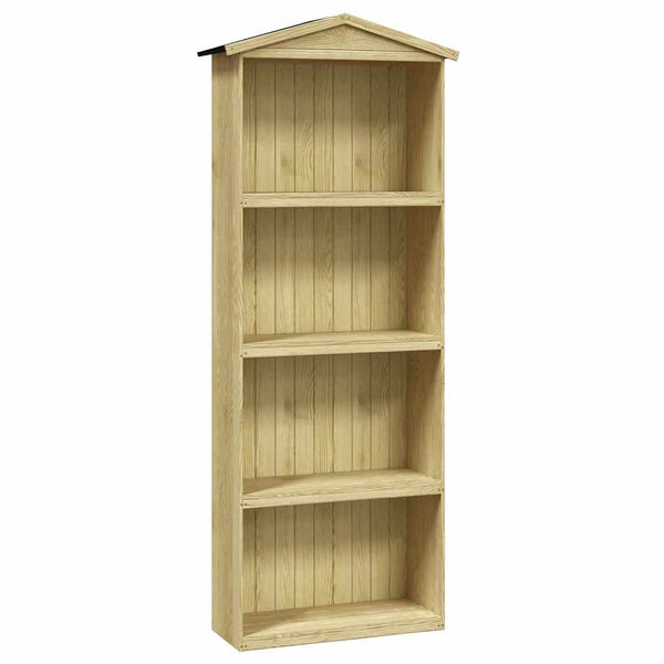 Geräteschuppen 87x33x222 cm Kiefernholz Imprägniert