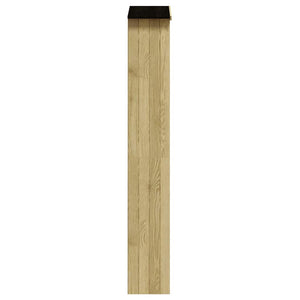 Geräteschuppen 87x33x222 cm Kiefernholz Imprägniert
