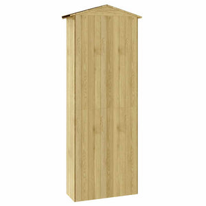 Geräteschuppen 87x33x222 cm Kiefernholz Imprägniert