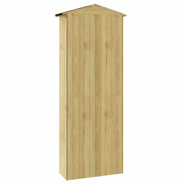 Geräteschuppen 87x33x222 cm Kiefernholz Imprägniert
