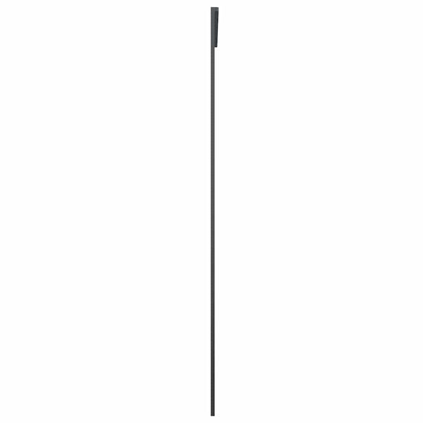 vidaXL Sliding Door Black 102.5x205 cm Tempered Glass and Aluminum