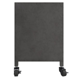 vidaXL TV Cabinet Silver 110x30x40 cm Iron