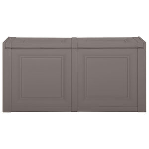 Graue Kissenbox 86x40x42 cm, 85L