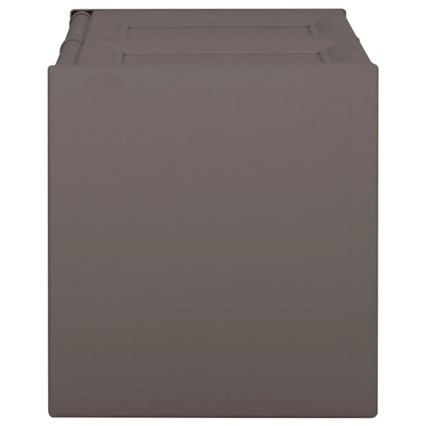 Graue Kissenbox 86x40x42 cm, 85L