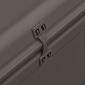 Graue Kissenbox 86x40x42 cm, 85L