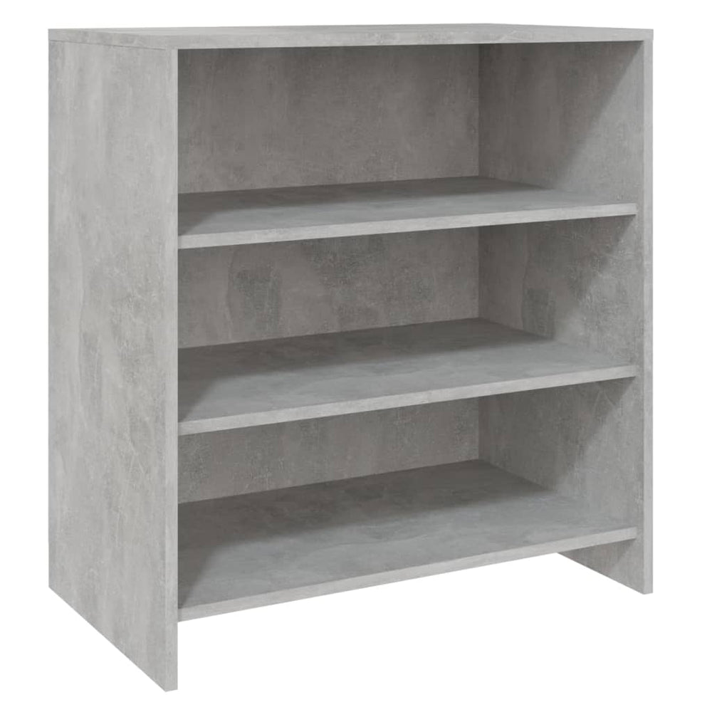 Betongraues Sideboard 70x75 cm