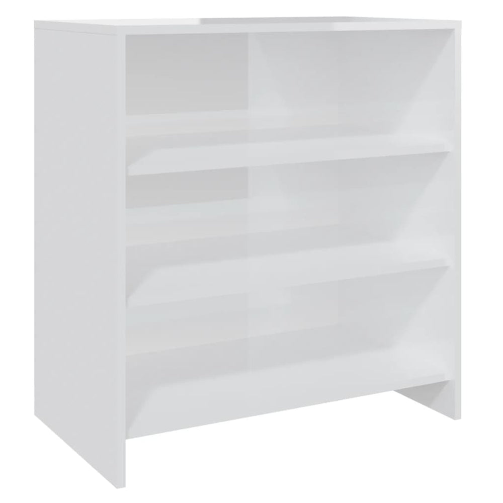 Hochglanz Sideboard Weiß 70 cm