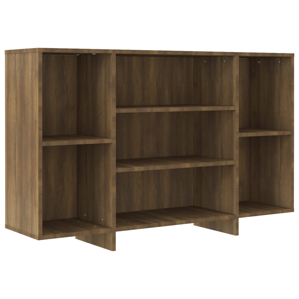 vidaXL Sideboard Brown Oak Look 120x30x75 cm Engineered Wood