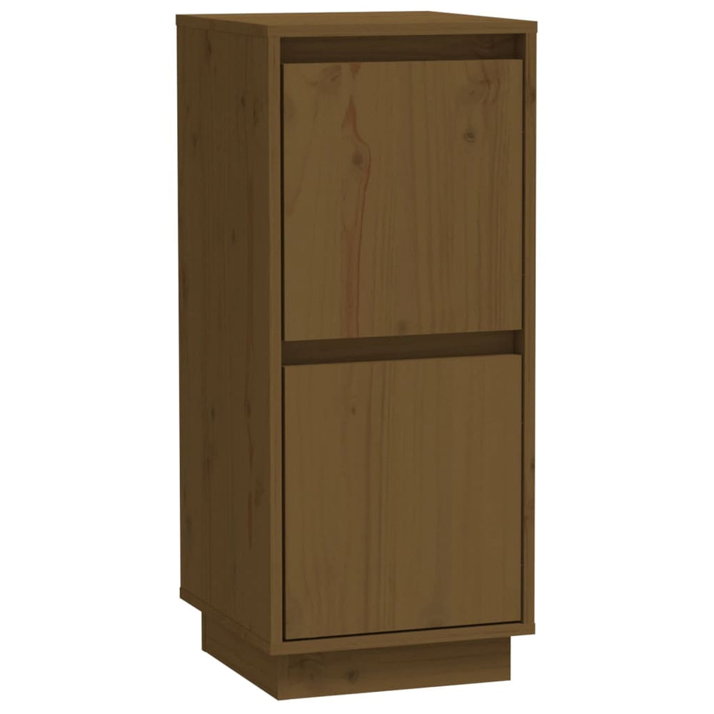 vidaXL Sideboard Honey Brown 31.5x34x75 cm Solid Pine Wood