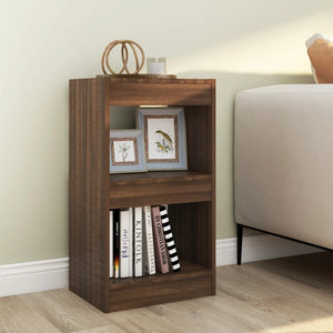 vidaXL Bookcase/Room Divider Brown Oak Look 40x30x72 cm