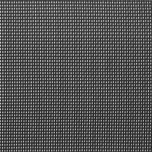 Stapelbare Gartenstühle 6er Set Textilene Schwarz