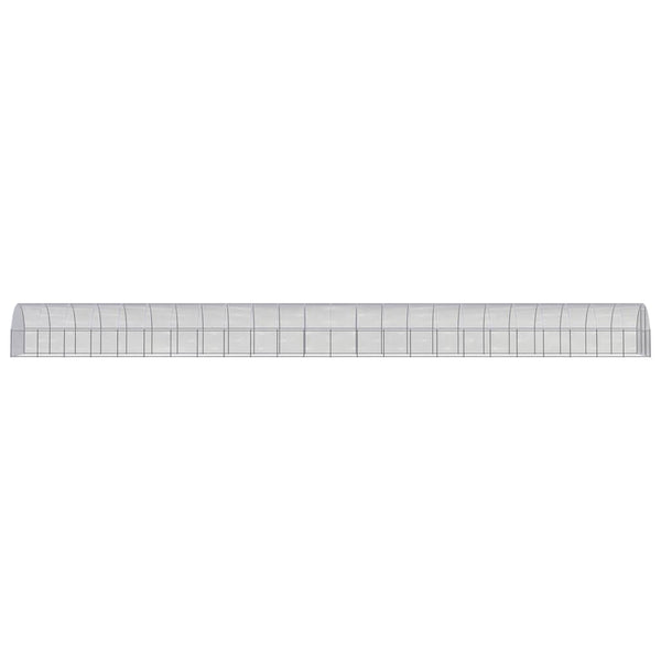 Outdoor-Hühnerstall 3x24x2 m Verzinkter Stahl