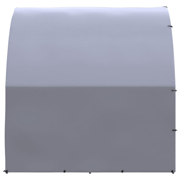 vidaXL Outdoor Chicken Coop 3x10x2 m Galvanized Steel