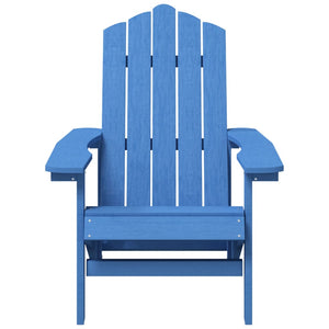 vidaXL Adirondack Garden Chairs 2 pcs. HDPE Aqua