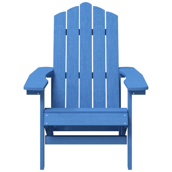 vidaXL Adirondack Garden Chairs 2 pcs. HDPE Aqua